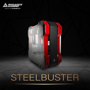 CASSING PARADOX GAMING STEELBUSTER | RED | ATX |